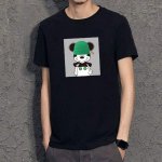 画像5: top green hat Mickey Print Tshirts 　ユニセックス男女兼用グリーンキャップミッキーマウス ミッキープリント  半袖 Tシャツ (5)