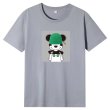 画像1: top green hat Mickey Print Tshirts 　ユニセックス男女兼用グリーンキャップミッキーマウス ミッキープリント  半袖 Tシャツ (1)