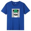 画像3: top green hat Mickey Print Tshirts 　即納ユニセックス男女兼用グリーンキャップミッキーマウス ミッキープリント  半袖 Tシャツ (3)