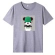 画像4: top green hat Mickey Print Tshirts 　即納ユニセックス男女兼用グリーンキャップミッキーマウス ミッキープリント  半袖 Tシャツ (4)
