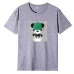 画像4: top green hat Mickey Print Tshirts 　ユニセックス男女兼用グリーンキャップミッキーマウス ミッキープリント  半袖 Tシャツ (4)