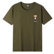 画像6: One point sports uniform bear Print Tshirts 　ユニセックス男女兼用ワンポイントスポーツユニホームベアプリント  半袖 Tシャツ (6)