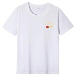 画像1: One point hidden Mickey Mouse Print Tshirts 　ユニセックス男女兼用ワンポイント隠れミッキーマウス ミッキープリント  半袖 Tシャツ (1)