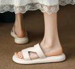 画像4: flat easy sandals slippers 　イージーフラットレザーサンダルスリッパ (4)