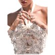 画像4: bring diamond-encrusted French fairy bagTOTE  BAG　ラインストーン フレンチスタイルンフェアリートートバッグ (4)