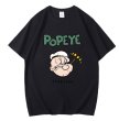 画像2: popeye  Print Tshirts 　ユニセックス男女兼用ポパイプリント  半袖 Tシャツ (2)