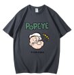 画像5: popeye  Print Tshirts 　ユニセックス男女兼用ポパイプリント  半袖 Tシャツ (5)