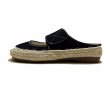 画像1: Women canvas casual flat outer wear fisherman Baotou half slippers espadrilles sandals slippers 　キャンバス カジュアル エスパドリーユフラットサンダル スリッパ (1)