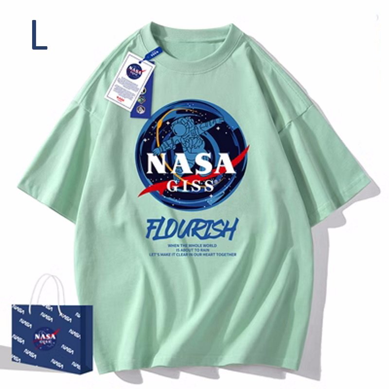 画像12: NASA GISS x Astronaut print Print Tshirts 　ユニセックス男女兼用 NASAナサ×宇宙飛行士 半袖 Tシャツ (12)