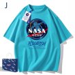 画像10: NASA GISS x Astronaut print Print Tshirts 　ユニセックス男女兼用 NASAナサ×宇宙飛行士 半袖 Tシャツ (10)