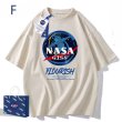 画像6: NASA GISS x Astronaut print Print Tshirts 　ユニセックス男女兼用 NASAナサ×宇宙飛行士 半袖 Tシャツ (6)