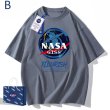 画像2: NASA GISS x Astronaut print Print Tshirts 　ユニセックス男女兼用 NASAナサ×宇宙飛行士 半袖 Tシャツ (2)