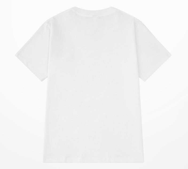 画像2: rabbit print oversize T-shirt ユニセックス男女兼用ラビットプリントオーバーサイズ 半袖 Tシャツ (2)