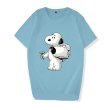 画像4: Spoof Snoopy Print Tshirts 　ユニセックス男女兼用 なりすましスヌーピープリント 半袖 Tシャツ (4)