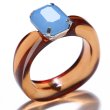 画像22: new fashion Colored gemstone diamond resin index finger ring　ニューフォアリングファッションリング指輪 (22)