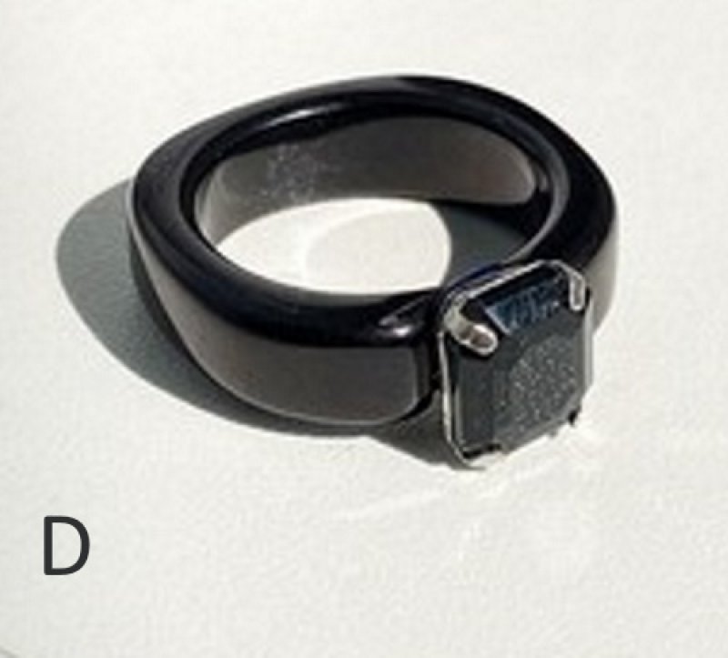 画像7: new fashion Colored gemstone diamond resin index finger ring ニューフォアリングファッションリング指輪 (7)