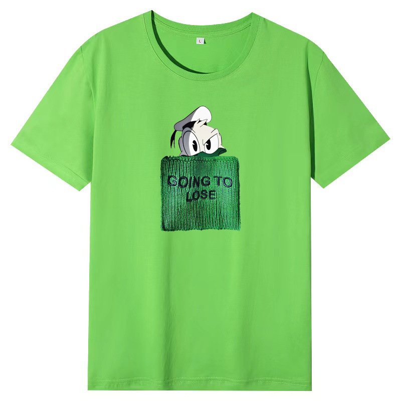 画像8: GOING TO LOSE Donald Duck Print Tshirts 　ユニセックス男女兼用 GOING TO LOSE ×ドナルドダックプリント 半袖 Tシャツ (8)