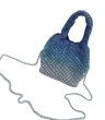 画像9: gradient rhinestone bag portable bucket bag tote shoulder bag　グラデーションカラー ラインストーンバッグバケットバッグ トートショルダーバッグ (9)
