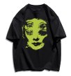 画像1: MSHI CLUB Female Face Print short-sleeved T-shirt　MSHI CLUBフェイスプリント Tシャツ ユニセックス 男女兼用  (1)