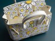 画像3: Women's Flower Print Kelly Bag Tote Shoulder Bag　フラワープリントケリー トートショルダーハンドバッグ (3)