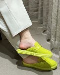 画像12: woven bottom Baotou semi-slippers flat British style slip-on slippers　ブリティッシュハーフスリッポンサンダル スリッパ (12)