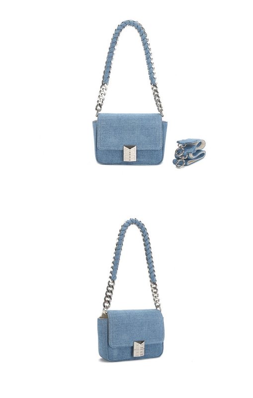 画像14: Denim 2WAY tote shoulder underarm bag　デニムスモールサイズ ２WAYトートショルダーアンダーアームバッグ (14)