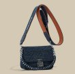 画像2: Denim 2WAY tote shoulder underarm bag　デニムスモールサイズ ２WAYトートショルダーアンダーアームバッグ (2)