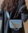 画像11: Denim 2WAY tote shoulder underarm bag　デニムスモールサイズ ２WAYトートショルダーアンダーアームバッグ (11)