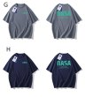 画像5: NASA logo print Print Tshirts 　ユニセックス男女兼用 NASAナサロゴプリント 半袖 Tシャツ (5)