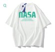 画像10: NASA logo print Print Tshirts 　ユニセックス男女兼用 NASAナサロゴプリント 半袖 Tシャツ (10)