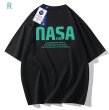 画像11: NASA logo print Print Tshirts 　ユニセックス男女兼用 NASAナサロゴプリント 半袖 Tシャツ (11)
