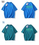 画像8: NASA logo print Print Tshirts 　ユニセックス男女兼用 NASAナサロゴプリント 半袖 Tシャツ (8)