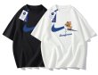 画像5: dangerous broken swoosh tom and jerry tom and jerry Print Tshirts 　ユニセックス男女兼用 デンジャラスブロークンスウォッシュ トム＆ジェリートムとジェリー 半袖 Tシャツ (5)