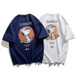画像6: Snoopy x Golf Print Tshirts 　ユニセックス男女兼用  スヌーピー×ゴルフ半袖 Tシャツ (6)