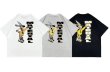 画像1: Fashionable Bugs Bunny Print Tshirts 　ユニセックス男女兼用 ファッショナブルバッグスバニー半袖 Tシャツ (1)