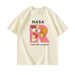 画像7: Garfield x Nasa Print Tshirts 　ユニセックス男女兼用 ガーフィールド×ナサNASA半袖 Tシャツ (7)