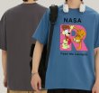 画像9: Garfield x Nasa Print Tshirts 　ユニセックス男女兼用 ガーフィールド×ナサNASA半袖 Tシャツ (9)