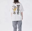 画像4: Fashionable Bugs Bunny Print Tshirts 　ユニセックス男女兼用 ファッショナブルバッグスバニー半袖 Tシャツ (4)