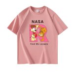 画像5: Garfield x Nasa Print Tshirts 　ユニセックス男女兼用 ガーフィールド×ナサNASA半袖 Tシャツ (5)