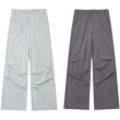 画像7: pleated straight loose trousers Pants  プリーツストレートルーズパンツ (7)