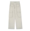 画像1: unisex multi-pocket cargo pants  メンズユニセックス男女兼用マルチポケットカーゴパンツ (1)