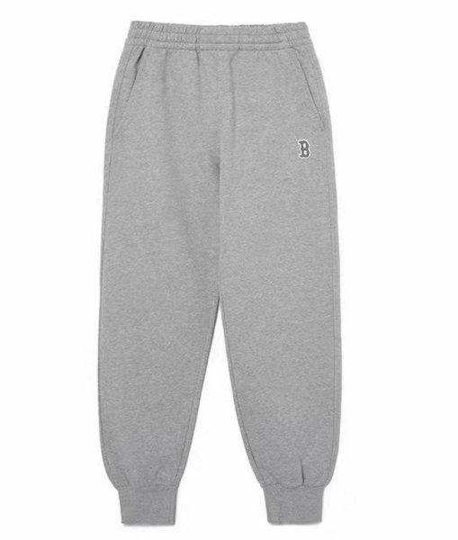 画像1: unisex MLB point embroidery sweatpants  ユニセックス男女兼用MLB×ワンポイントロゴ スウェットパンツ (1)