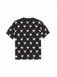 画像4: Unisex Heart x MLB Print Tshirts 　ユニセックス男女兼用ハート＆ロゴMLB NY半袖 Tシャツ (4)
