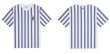 画像2: Unisex MLB stripe Print Tshirts 　ユニセックス男女兼用MLB ×ストライプ半袖 TシャツNYニューヨークヤンキース (2)