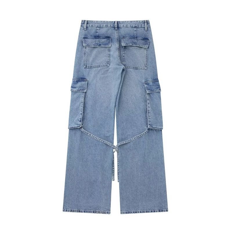 画像3: denim cargo pants JEANS Denim Pants   デニム カーゴ パンツ ジーンズ (3)