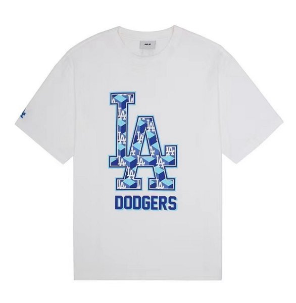 画像1: Unisex MLB x monogram logo  Print Tshirts 　ユニセックス男女兼用MLB ×モノグラムロゴ半袖 TシャツNYニューヨークヤンキース (1)