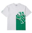 画像1: Unisex MLB graffiti NY printed big logo Print Tshirts 　ユニセックス男女兼用MLB ×ビッグNYニューヨークヤンキースロゴロゴ半袖 Tシャツ (1)