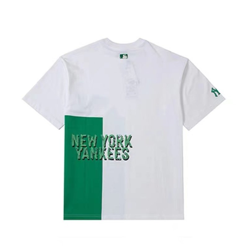 画像4: Unisex MLB graffiti NY printed big logo Print Tshirts 　ユニセックス男女兼用MLB ×ビッグNYニューヨークヤンキースロゴロゴ半袖 Tシャツ (4)