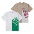 画像6: Unisex MLB graffiti NY printed big logo Print Tshirts 　ユニセックス男女兼用MLB ×ビッグNYニューヨークヤンキースロゴロゴ半袖 Tシャツ (6)