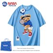 画像6: Nasa Tennis  Bear  Print T-shirt　ユニセックス 男女兼用 ナサ テニス ベア熊プリントTシャツ (6)